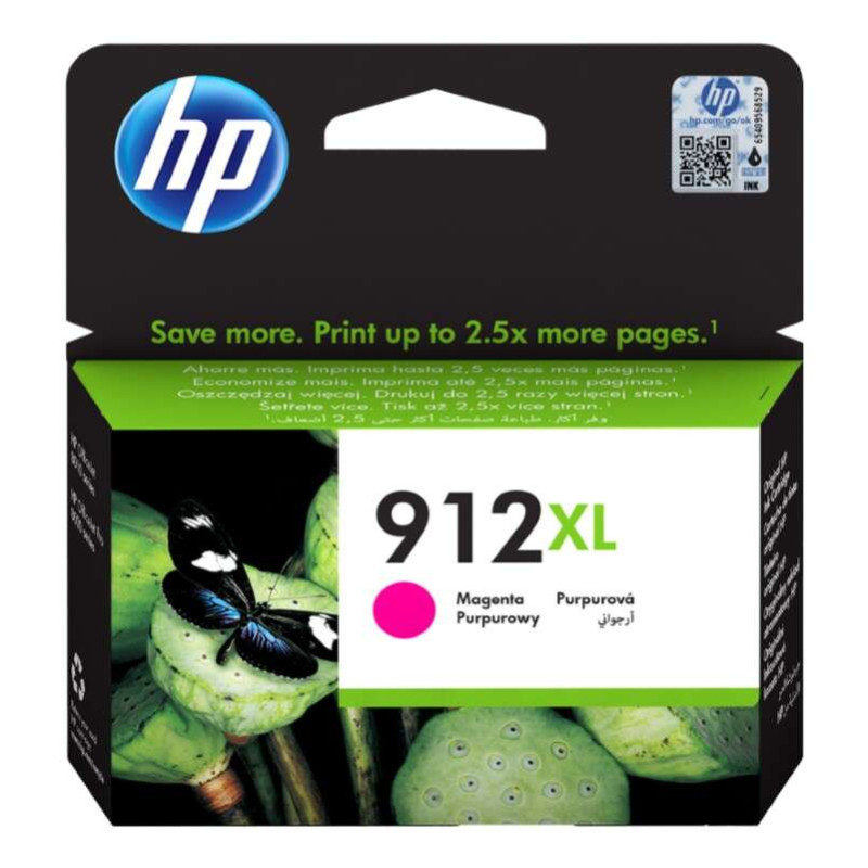 HP 912XL Tinta 3YL82AE Cartucho de Tinta Magenta Original