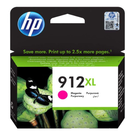 HP 912XL Tinta 3YL82AE Cartucho de Tinta Magenta Original
