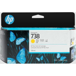 HP 498N7A Tinta 738 Cartucho de Tinta Amarillo Original