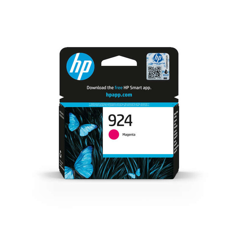 HP 924 Tinta 4K0U4NE Cartucho de Tinta Magenta Original