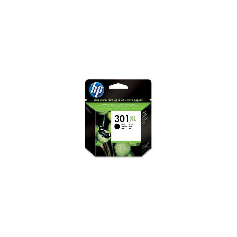 HP 301XL Tinta CH563EE Cartucho de Tinta Negro Original