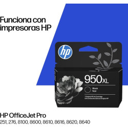HP 950XL Tinta CN045AE Cartucho de Tinta Negro Original