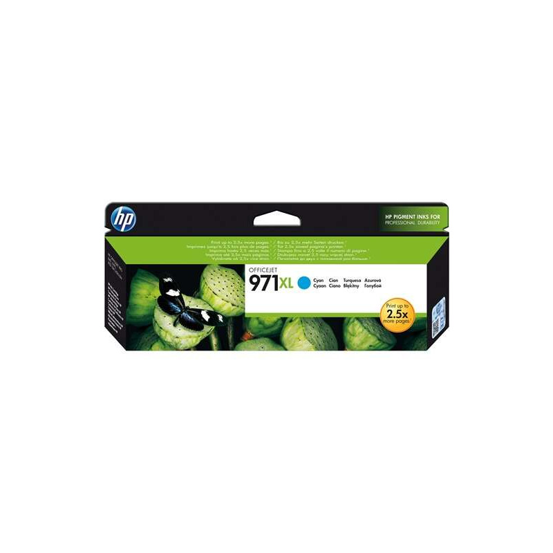 HP 971XL Tinta CN626AE Cartucho de Tinta Cian Original