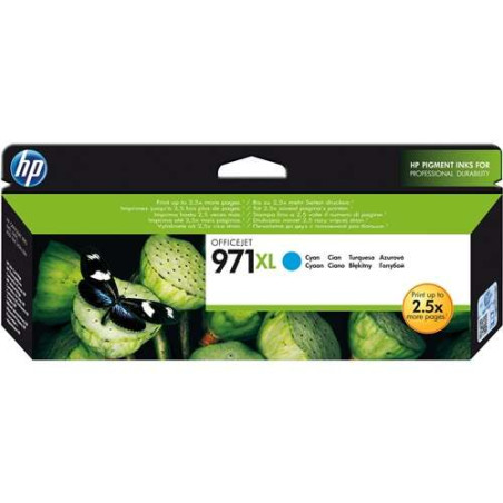 HP 971XL Tinta CN626AE Cartucho de Tinta Cian Original