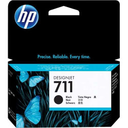 HP 711 Tinta CZ129A Cartucho de Tinta Negro Original