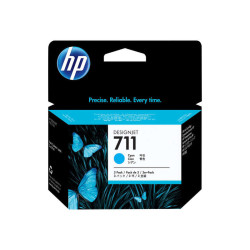 HP 711 Pack 3 es Tinta CZ134A Cartucho de Tinta Cian Original