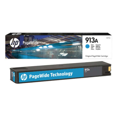 HP 913A Tinta F6T77AE Cartucho de Tinta Cian Original