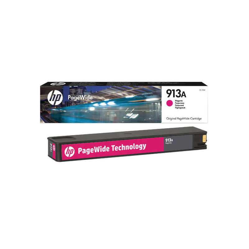 HP 913A Tinta F6T78AE Cartucho de Tinta Magenta Original