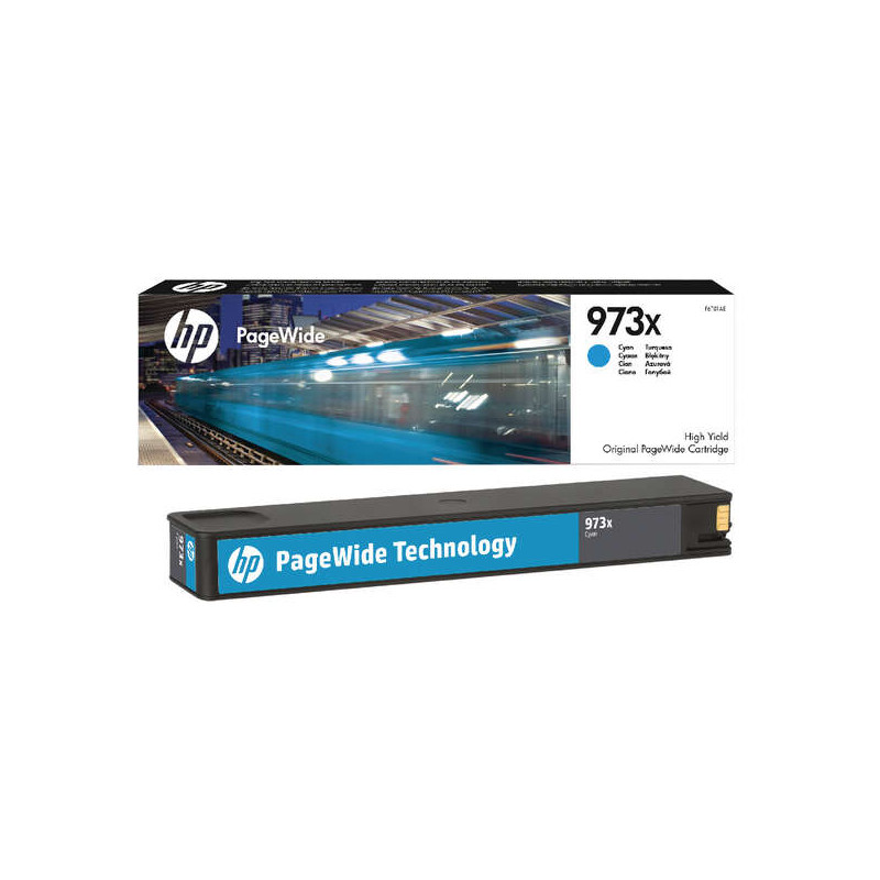 HP 973X Tinta F6T81AE Cartucho de Tinta Cian Original