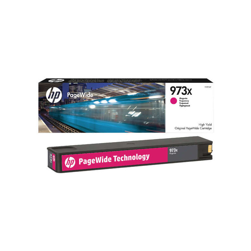 HP 973X Tinta F6T82AE Cartucho de Tinta Magenta Original