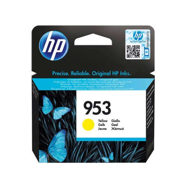 HP 953 Tinta F6U14AE Cartucho de Tinta Amarillo Original