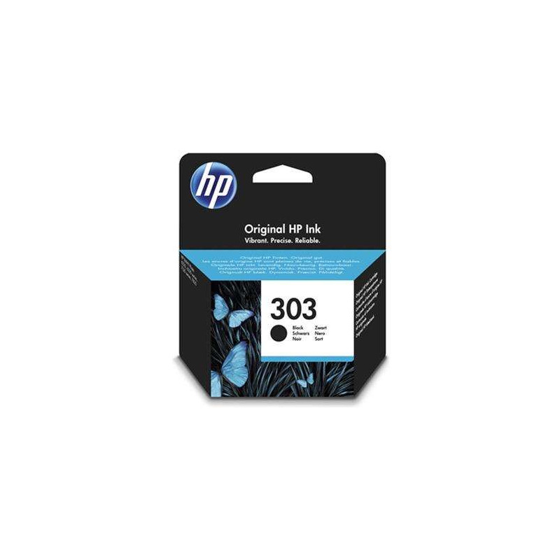 HP 303 Tinta T6N02AE Cartucho de Tinta Negro Original