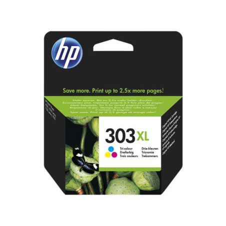 HP 303XL Tinta T6N03AE Cartucho de Tinta Tricolor Original