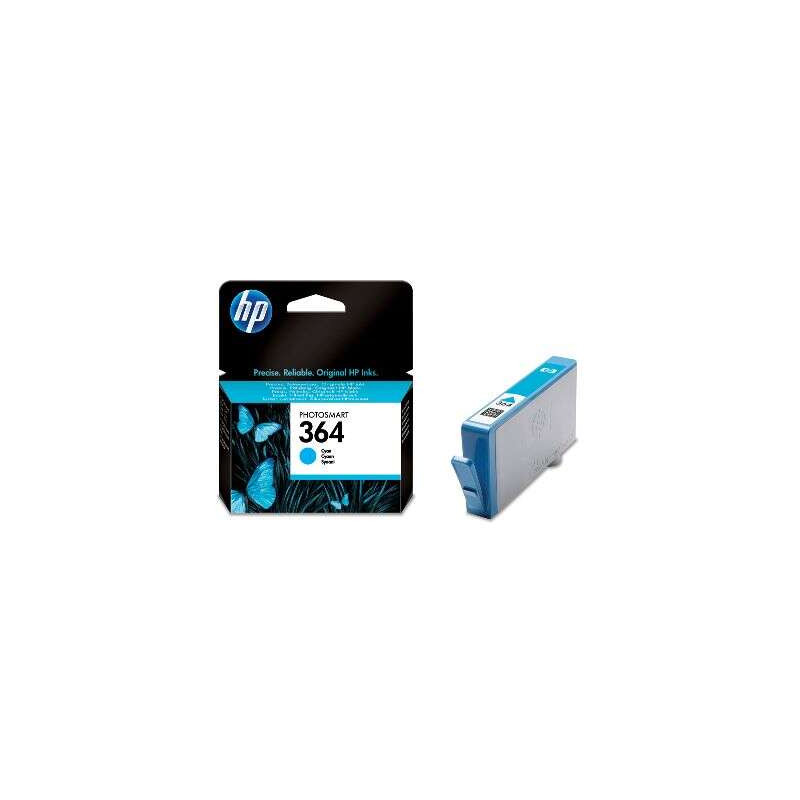 HP 364 Tinta CB318EE Cartucho de Tinta Cian Original