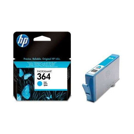 HP 364 Tinta CB318EE Cartucho de Tinta Cian Original