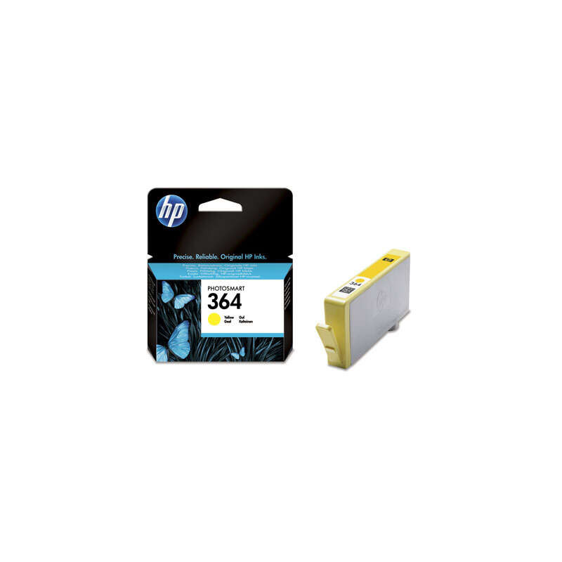 HP 364 Tinta CB320EE Cartucho de Tinta Amarillo Original