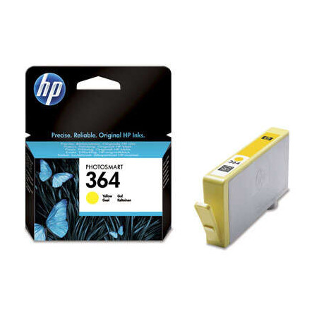 HP 364 Tinta CB320EE Cartucho de Tinta Amarillo Original