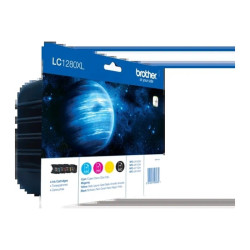 Cartucho de Tinta Brother LC1280XL Pack 4 es/LC1280XLVALBP 4 Colores Original
