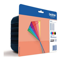 Cartucho de Tinta Brother LC223 Pack 4 es/LC223VALBP 4 Colores Original