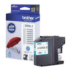 Cartucho de Tinta Brother LC225XL/LC225XLCBP Cian Original