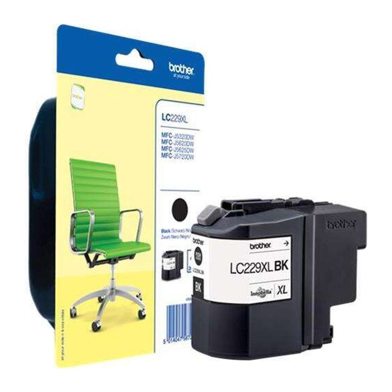 Cartucho de Tinta Brother LC229XL/LC229XLBKBP Negro Original