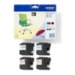 Cartucho de Tinta Brother LC229XL/LC225XL Pack 4 es/LC229XLVALBP 4 Colores Original