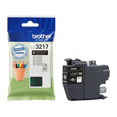 Cartucho de Tinta Brother LC3217/LC3217BK Negro Original