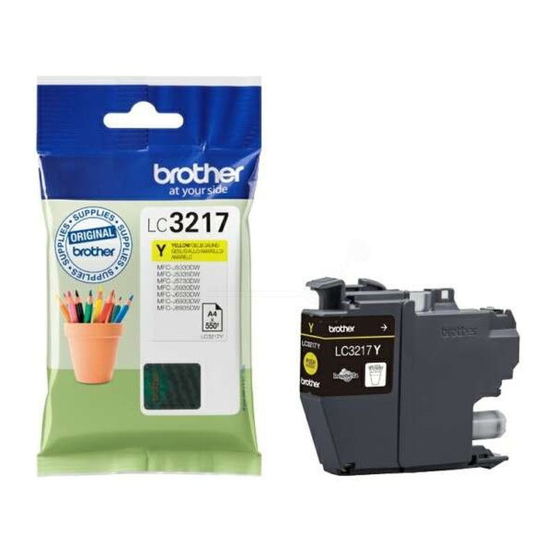 Cartucho de Tinta Brother LC3217/LC3217Y Amarillo Original