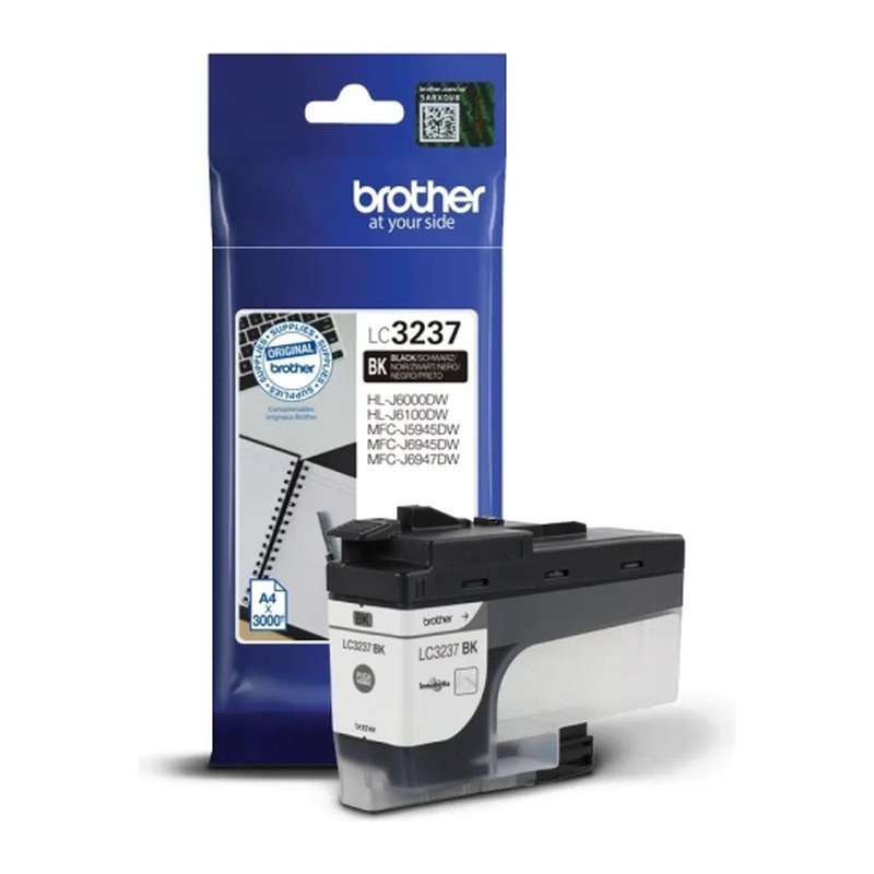 Cartucho de Tinta Brother LC3237/LC3237BK Negro Original