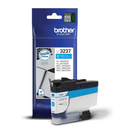 Cartucho de Tinta Brother LC3237/LC3237C Cian Original