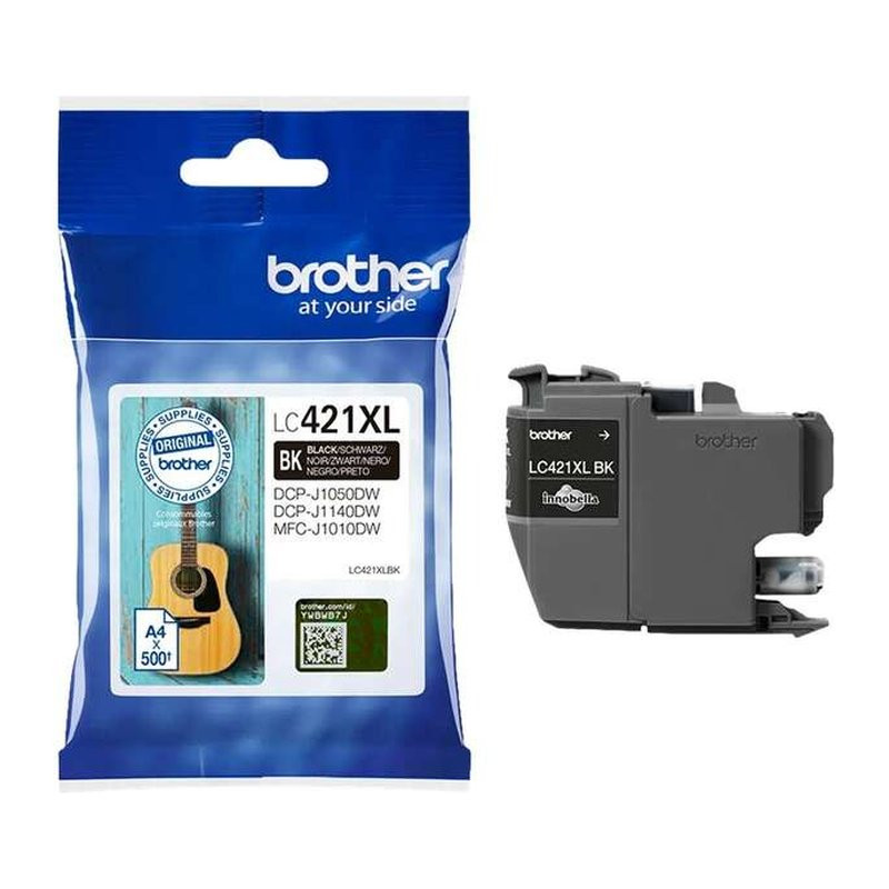 Cartucho de Tinta Brother LC421XL/LC421XLBK Negro Original