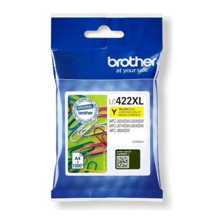 Cartucho de Tinta Brother LC422XL/LC422XLY Amarillo Original