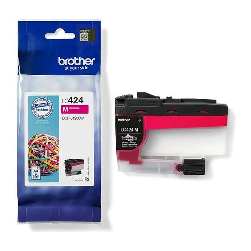 Cartucho de Tinta Brother LC424/LC424M Magenta Original
