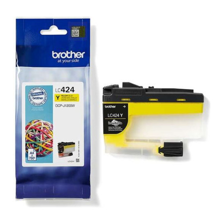 Cartucho de Tinta Brother LC424/LC424Y Amarillo Original