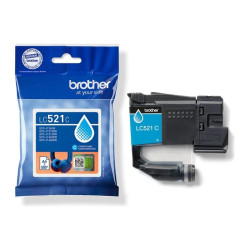 Cartucho de Tinta Brother LC521/LC521C Cian Original