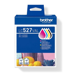 Cartucho de Tinta Brother LC527 Pack 4 es/LC527VAL 4 Colores Original