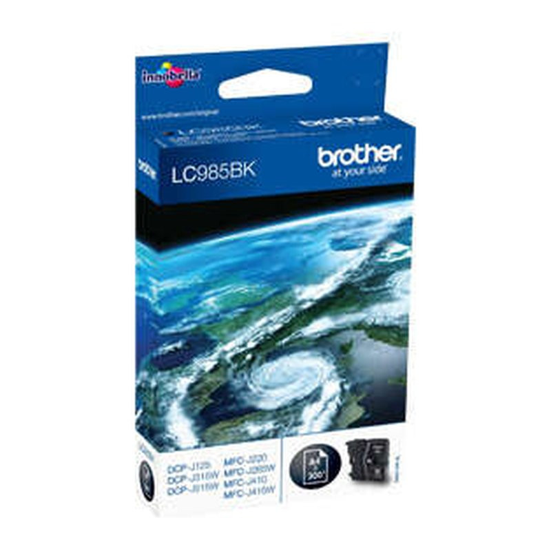 Cartucho de Tinta Brother LC985/LC985BKBP Negro Original