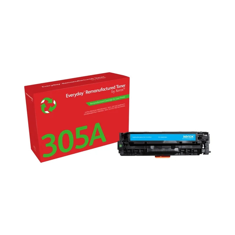 Tóner HP Xerox Everyday CE411A Cyan Compatible - 30,75€