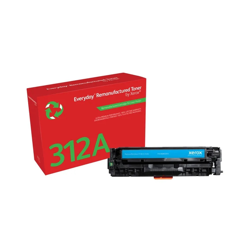 Tóner HP Xerox Everyday CF381A Cyan Compatible - 30,75€