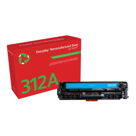 Tóner HP Xerox Everyday CF381A Cyan Compatible - 30,75€