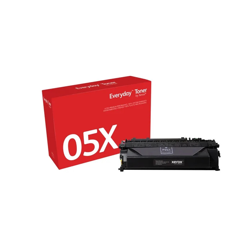 Tóner HP Xerox Everyday CE505X Negro Compatible - 29,86€