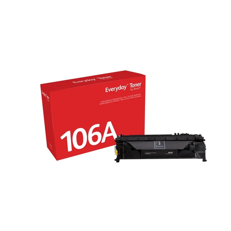 Tóner HP Xerox Everyday W1106A Negro Compatible - 24,24€