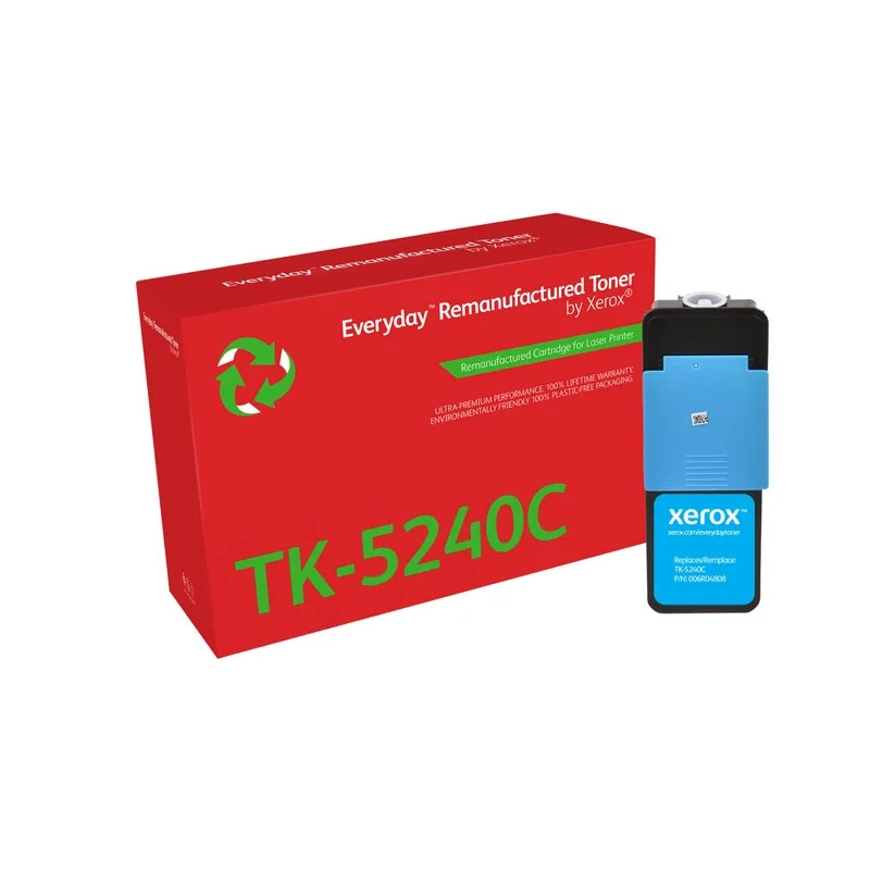 Tóner Kyocera Xerox Everyday TK5240 Cyan Compatible - 27,27€