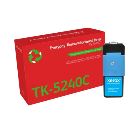 Tóner Kyocera Xerox Everyday TK5240 Cyan Compatible - 27,27€