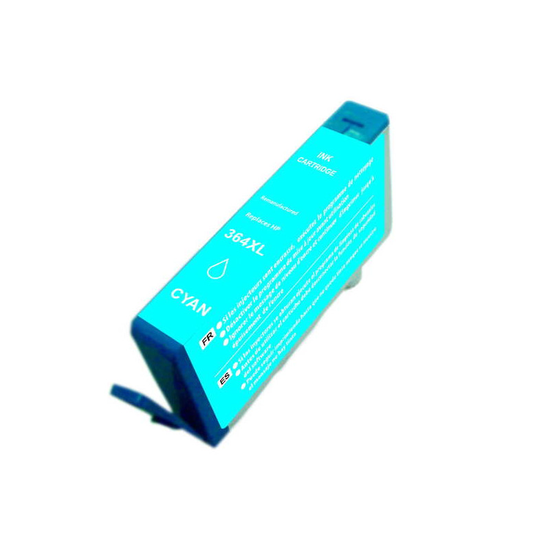 Cartucho de tinta HP 364XL Cyan Compatible - 2,60€