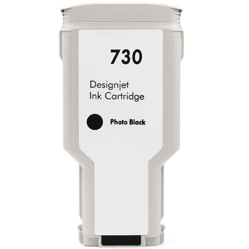 Cartucho de tinta HP 730 Negro Photo Compatible - 46,57€