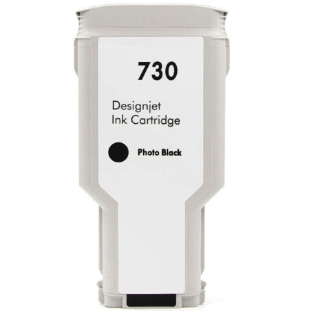 Cartucho de tinta HP 730 Negro Photo Compatible - 46,57€