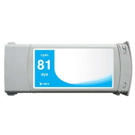 Cartucho de tinta HP 81 Cyan Compatible - 23,23€ | Envío 24h
