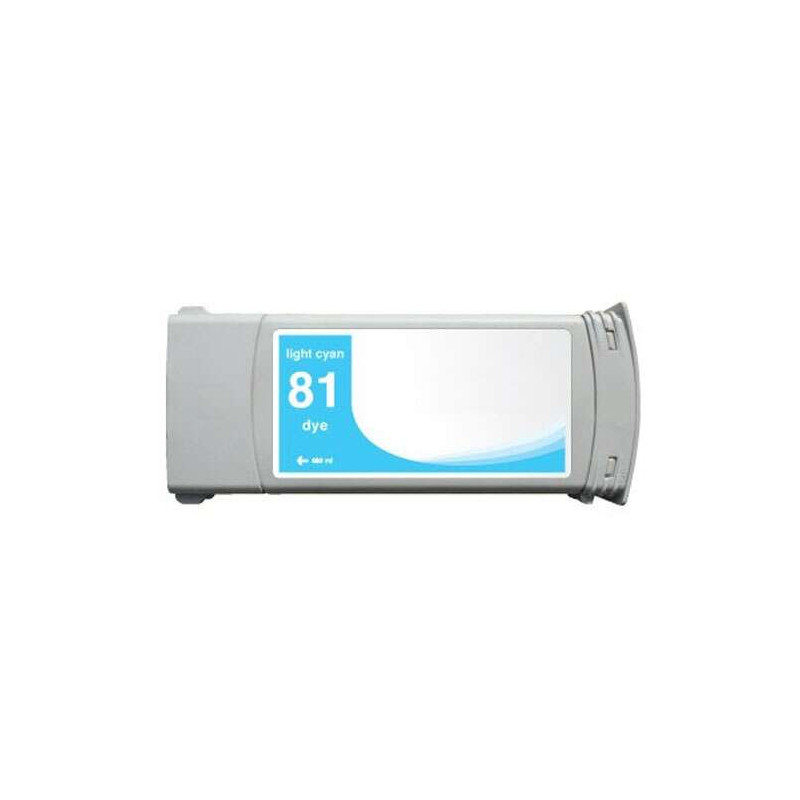 Cartucho de tinta HP 81 Cyan Light Compatible - 23,23€