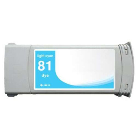 Cartucho de tinta HP 81 Cyan Light Compatible - 23,23€